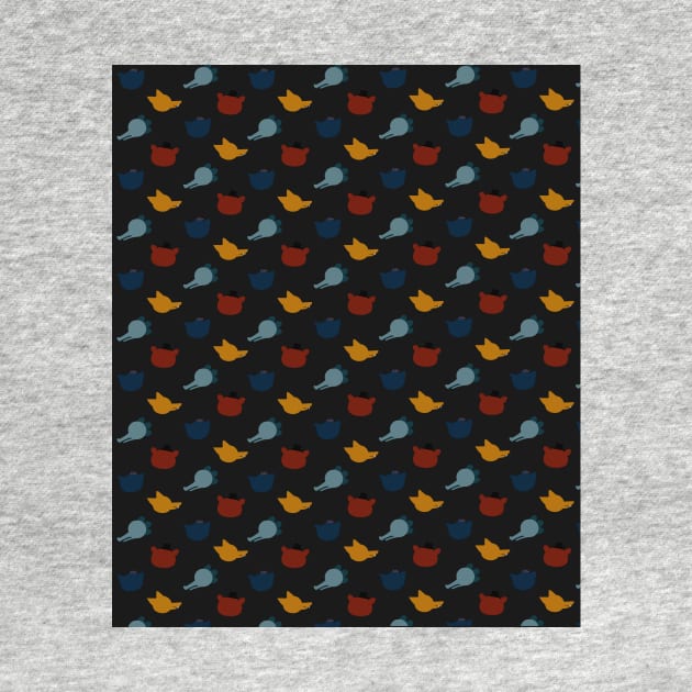 Night In The Woods Pattern by miooaoyamyam